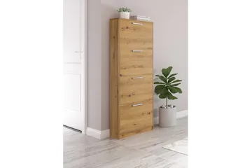 Skoplagring Bill 55x21x157 cm, Natur - 55x21x157 cm, Natur - Oppbevaring - Skooppbevaring