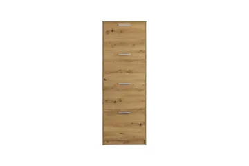 Skoplagring Bill 55x21x157 cm, Natur - 55x21x157 cm, Natur - Oppbevaring - Skooppbevaring