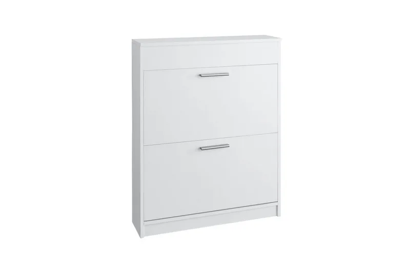 Skoplagring Bill 75x21x95 cm, Hvit, 75x21x95 cm, Hvit