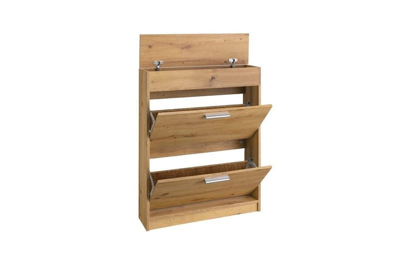 Skoplagring Bill 75x21x95 cm, Natur - 75x21x95 cm, Natur - Oppbevaring - Skooppbevaring - Skoskap