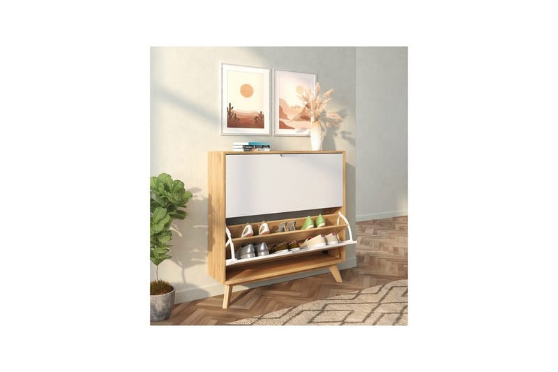 Skoplagring Ezra 2 klaffer - Oppbevaring - Skooppbevaring - Skoskap