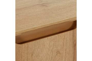 Skoplagring Ezra 3 klaffer 89x24x125 cm, Wotan eik - 89x24x125 cm, Wotan eik - Oppbevaring - Skooppbevaring