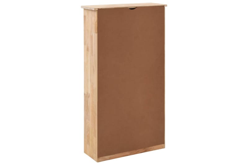 Skoskap 55x20x104 cm heltre valnøtt - Skoskap - Gangoppbevaring - Skooppbevaring