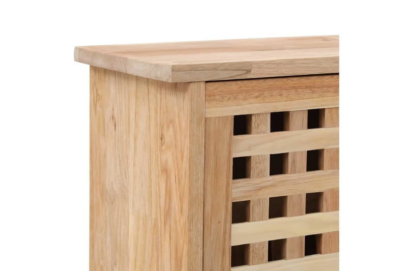 Skoskap 55x20x104 cm heltre valnøtt - Oppbevaring - Skooppbevaring - Skoskap