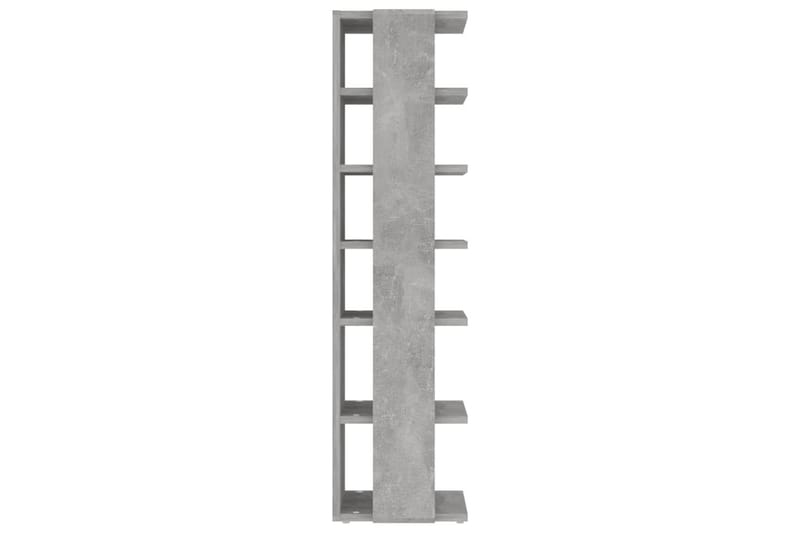 Skoskap betonggrå 2 stk 25x27x102 cm - Grå - Oppbevaring - Skooppbevaring