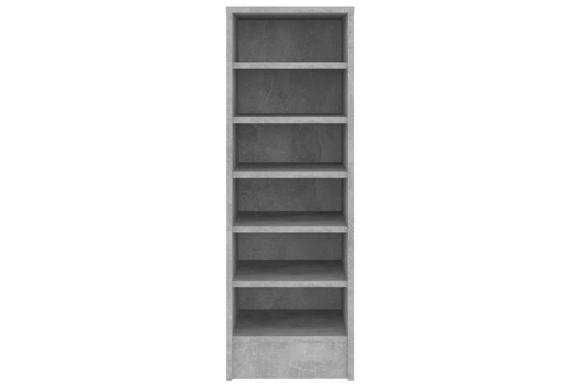 Skoskap betonggrå 31,5x35x90 cm sponplate - Grå - Oppbevaring - Skooppbevaring - Skoskap