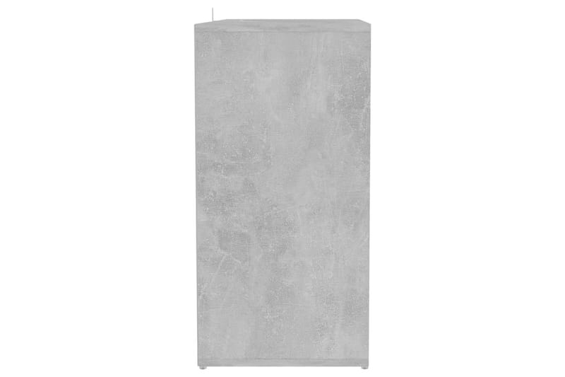 Skoskap betonggrå 60x35x70 cm sponplate - Grå - Oppbevaring - Skooppbevaring - Skoskap
