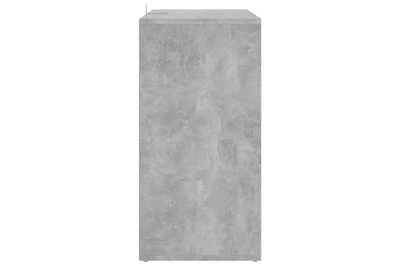Skoskap betonggrå 60x35x70 cm sponplate - Grå - Oppbevaring - Skooppbevaring - Skoskap
