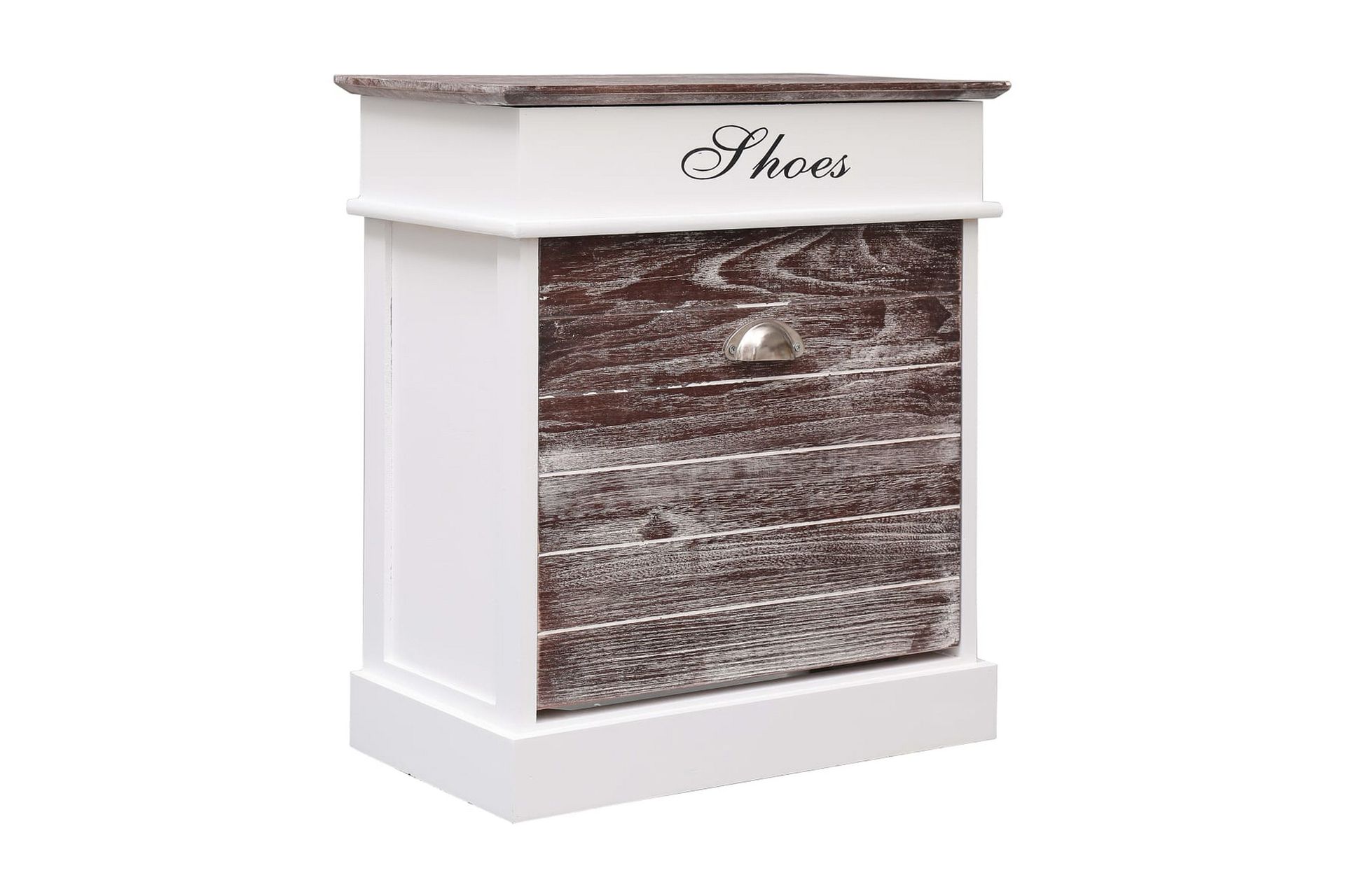 Skoskap brun 50x28x58 cm keisertre - Brun - Oppbevaring - Skooppbevaring - Skoskap