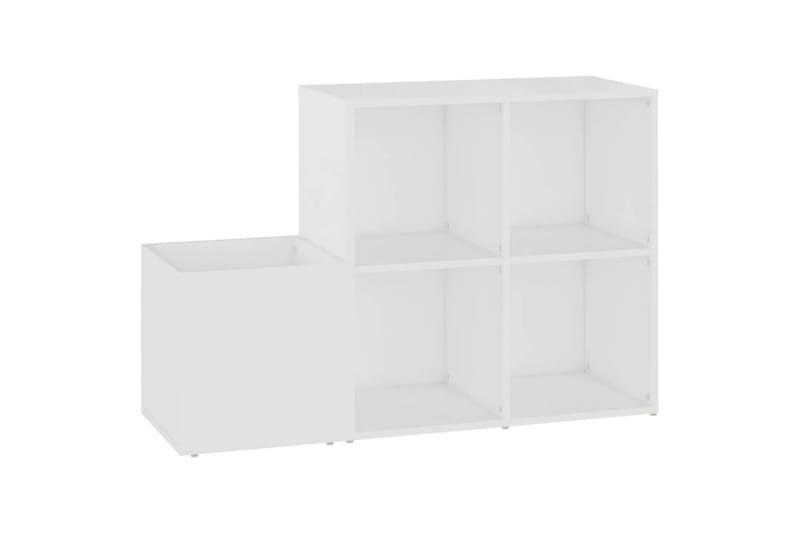 Skoskap for gang hvit 105x35,5x70 cm sponplate - Hvit - Oppbevaring - Skooppbevaring - Skoskap