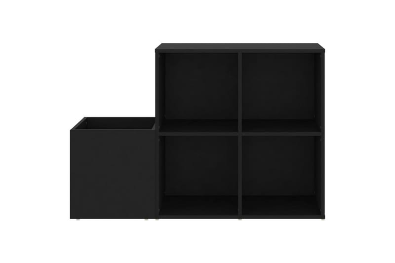 Skoskap for gang svart 105x35,5x70 cm sponplate - Svart - Oppbevaring - Skooppbevaring - Skoskap