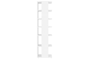 Skoskap hvit 25x27x102 cm sponplate - Hvit - Oppbevaring - Skooppbevaring - Skoskap
