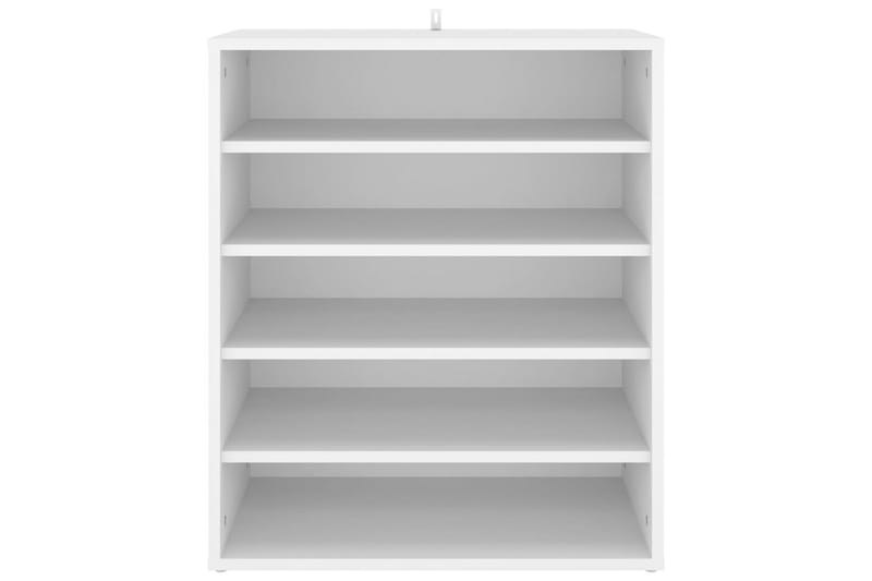 Skoskap hvit 60x35x70 cm sponplate - Hvit - Oppbevaring - Skooppbevaring - Skoskap