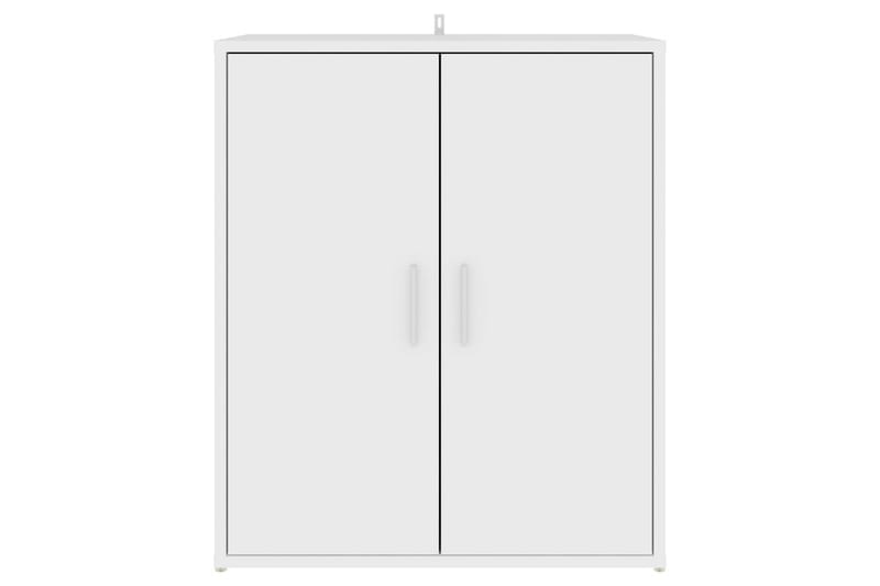 Skoskap hvit 60x35x70 cm sponplate - Hvit - Oppbevaring - Skooppbevaring - Skoskap