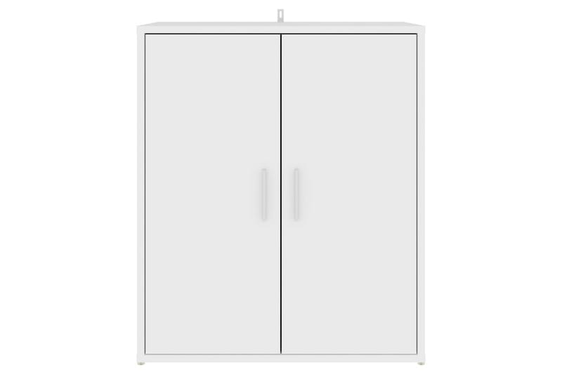 Skoskap hvit 60x35x70 cm sponplate - Hvit - Skoskap - Gangoppbevaring - Skooppbevaring