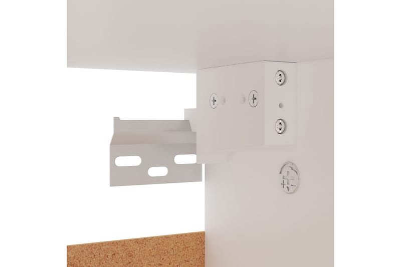 Skoskap hvit 60x35x70 cm sponplate - Hvit - Oppbevaring - Skooppbevaring - Skoskap