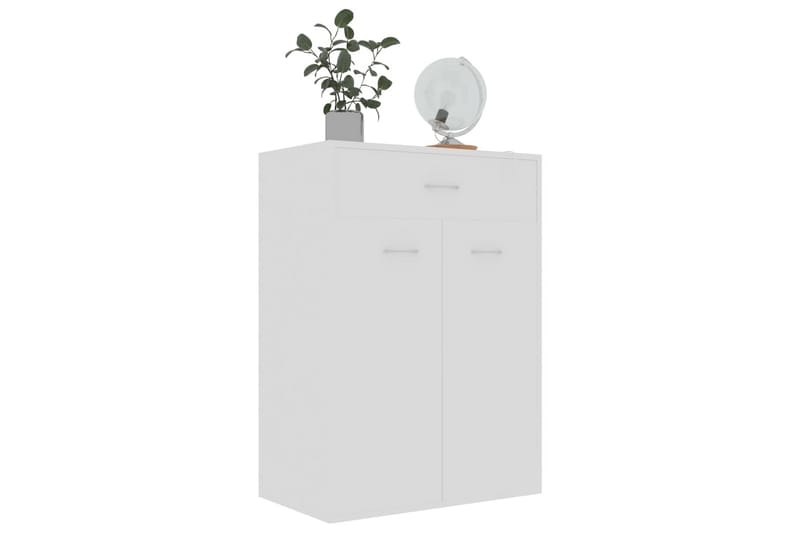 Skoskap hvit 60x35x84 cm sponplate - Hvit - Oppbevaring - Skooppbevaring - Skoskap