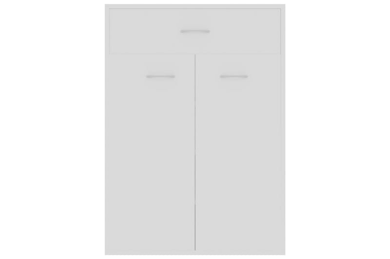 Skoskap hvit 60x35x84 cm sponplate - Hvit - Oppbevaring - Skooppbevaring - Skoskap