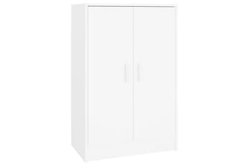 Skoskap hvit 60x35x92 cm sponplate - Hvit - Oppbevaring - Skooppbevaring - Skoskap