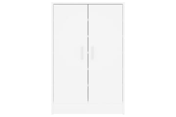 Skoskap hvit 60x35x92 cm sponplate - Hvit - Oppbevaring - Skooppbevaring - Skoskap