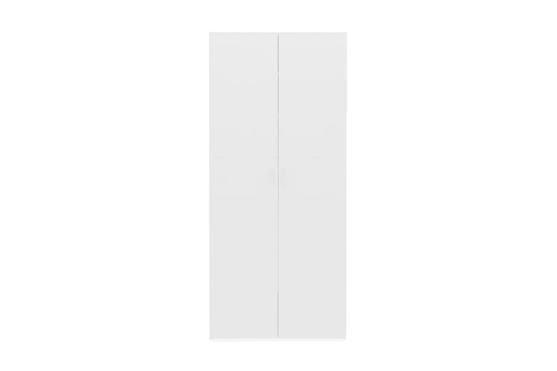 Skoskap hvit 80x35,5x180 cm sponplate - Hvit - Skoskap - Gangoppbevaring - Skooppbevaring