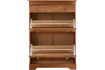 Skoskap Loft24 Skoforvaring Lisa 75x30x105 cm Natur - Oppbevaring - Skooppbevaring