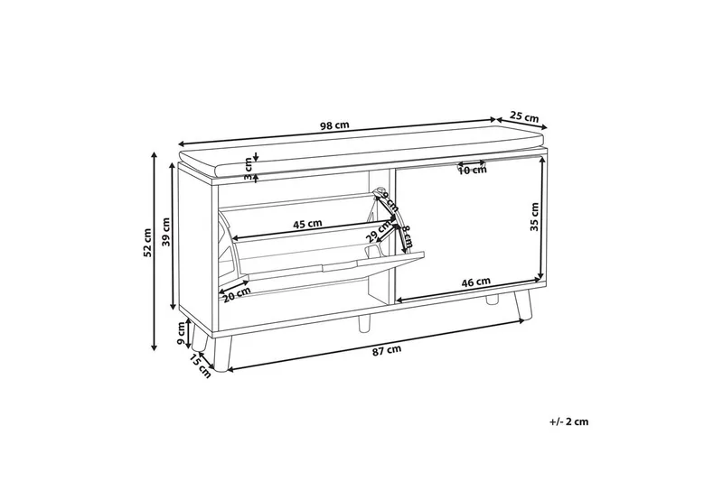 Skoskap Mineral - Oppbevaring - Skooppbevaring - Skoskap