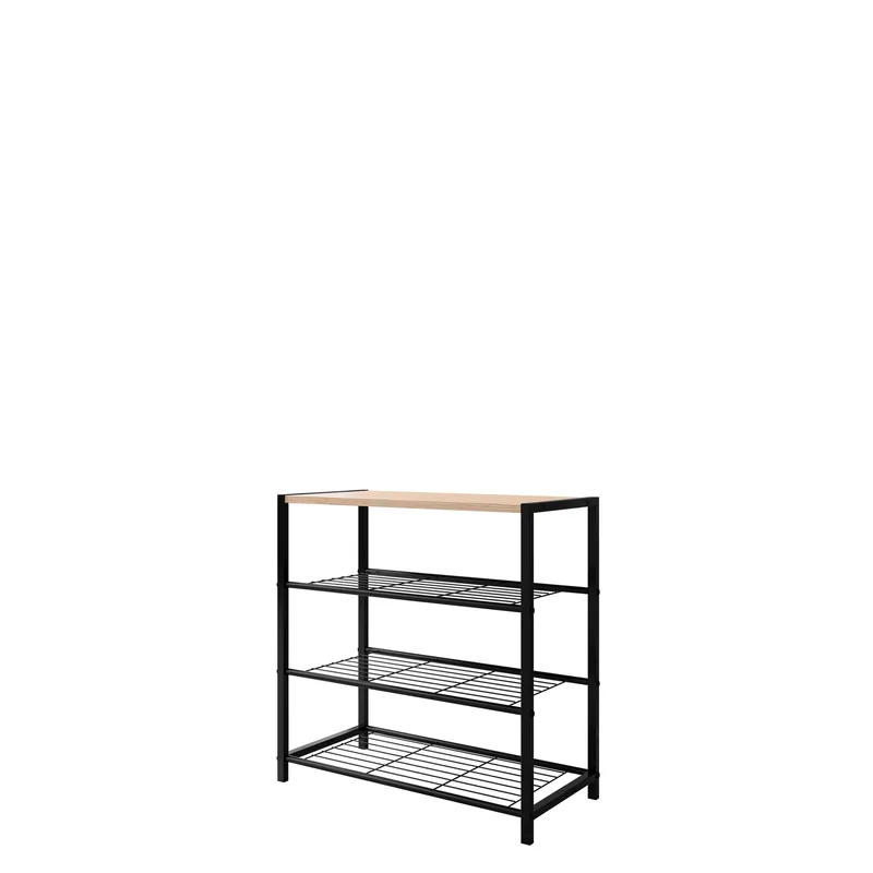 skoskap NO_BRAND Metallskohylle STONZI BA3000040 svart, undefined