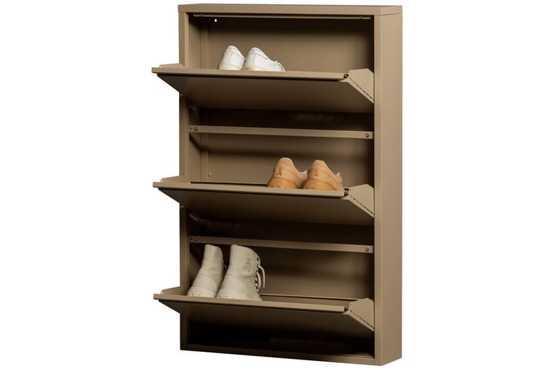 Skoskap Sabine - Sand - Oppbevaring - Skooppbevaring - Skoskap