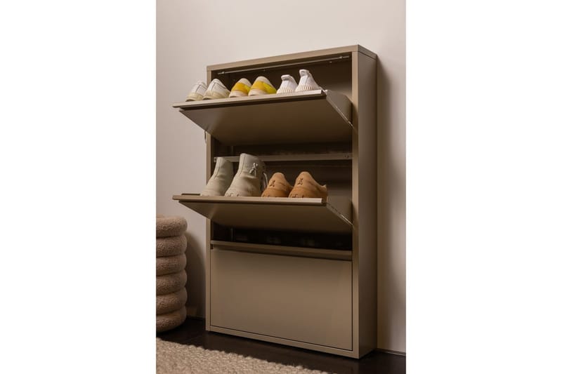 Skoskap Sabine - Sand - Oppbevaring - Skooppbevaring - Skoskap