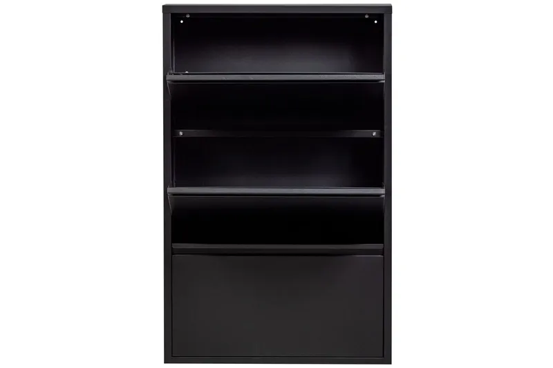 Skoskap Sabine - Svart - Oppbevaring - Skooppbevaring - Skoskap