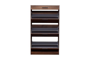 Skoskap Skoskap 75x128 cm Valnöt - Oppbevaring - Skooppbevaring