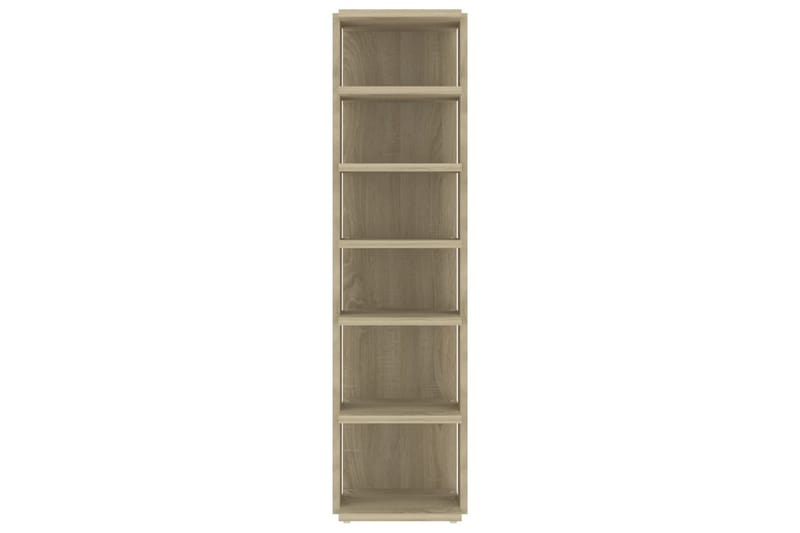 Skoskap sonoma eik 2 stk 25x27x102 cm - Brun - Oppbevaring - Skooppbevaring