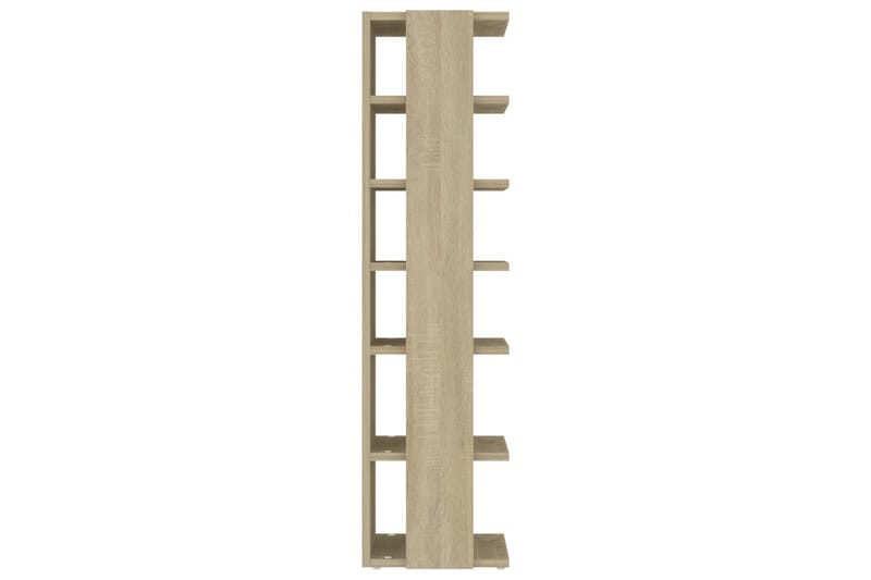 Skoskap sonoma eik 2 stk 25x27x102 cm - Brun - Oppbevaring - Skooppbevaring
