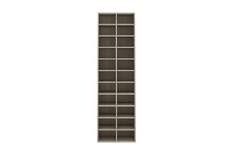 Skoskap sonoma eik 54x34x183 cm sponplate - Oppbevaring - Skooppbevaring - Skoskap