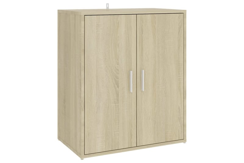 Skoskap sonoma eik 60x35x70 cm sponplate - Brun - Gangoppbevaring - Skooppbevaring - Skohylle & skostativ