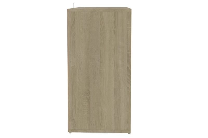 Skoskap sonoma eik 60x35x70 cm sponplate - Brun - Gangoppbevaring - Skooppbevaring - Skohylle & skostativ