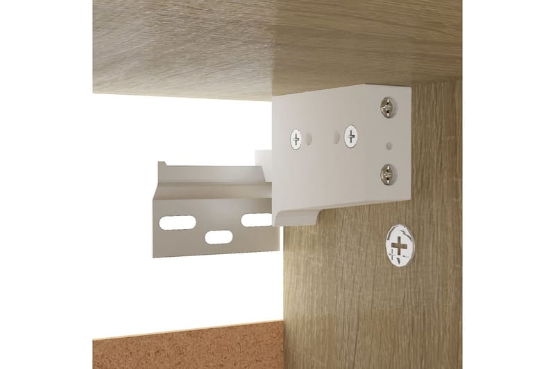 Skoskap sonoma eik 60x35x70 cm sponplate - Brun - Oppbevaring - Skooppbevaring