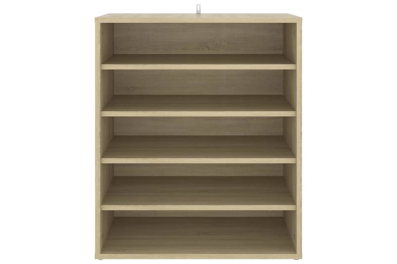 Skoskap sonoma eik 60x35x70 cm sponplate - Brun - Oppbevaring - Skooppbevaring