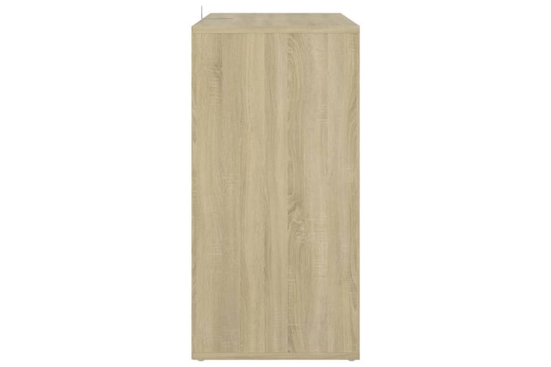 Skoskap sonoma eik 60x35x70 cm sponplate - Brun - Gangoppbevaring - Skooppbevaring - Skohylle & skostativ