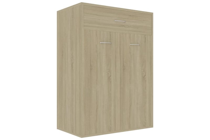 Skoskap sonoma eik 60x35x84 cm sponplate - Brun - Oppbevaring - Skooppbevaring - Skoskap