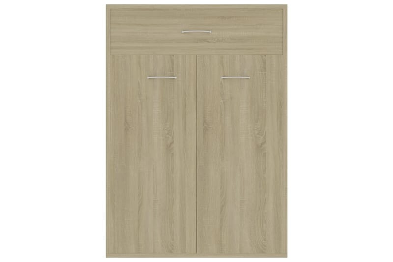 Skoskap sonoma eik 60x35x84 cm sponplate - Brun - Oppbevaring - Skooppbevaring - Skoskap