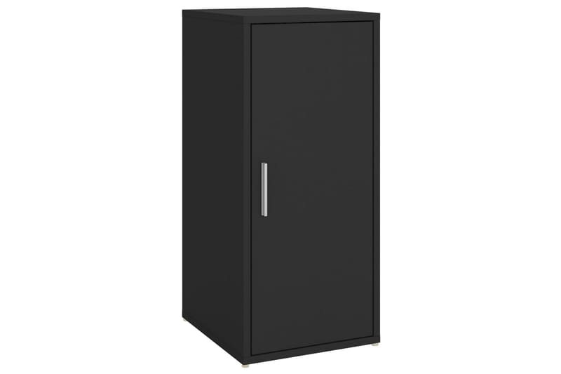 Skoskap svart 32x35x70 cm sponplate - Svart - Oppbevaring - Skooppbevaring - Skoskap