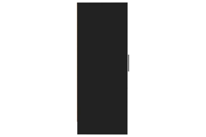 Skoskap svart 32x35x92 cm sponplate - Svart - Oppbevaring - Skooppbevaring - Skoskap