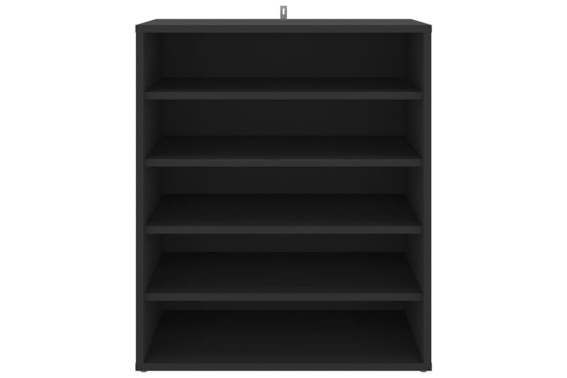 Skoskap svart 60x35x70 cm sponplate - Svart - Oppbevaring - Skooppbevaring - Skoskap