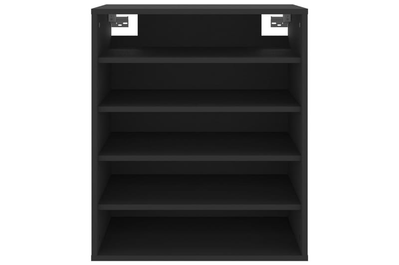 Skoskap svart 60x35x70 cm sponplate - Svart - Oppbevaring - Skooppbevaring - Skoskap