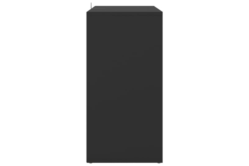 Skoskap svart 60x35x70 cm sponplate - Svart - Skoskap - Gangoppbevaring - Skooppbevaring