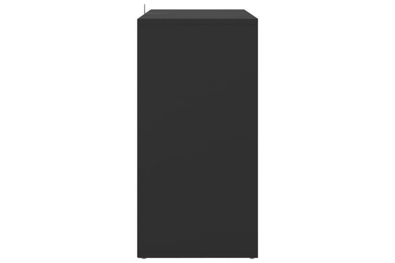 Skoskap svart 60x35x70 cm sponplate - Svart - Oppbevaring - Skooppbevaring - Skoskap