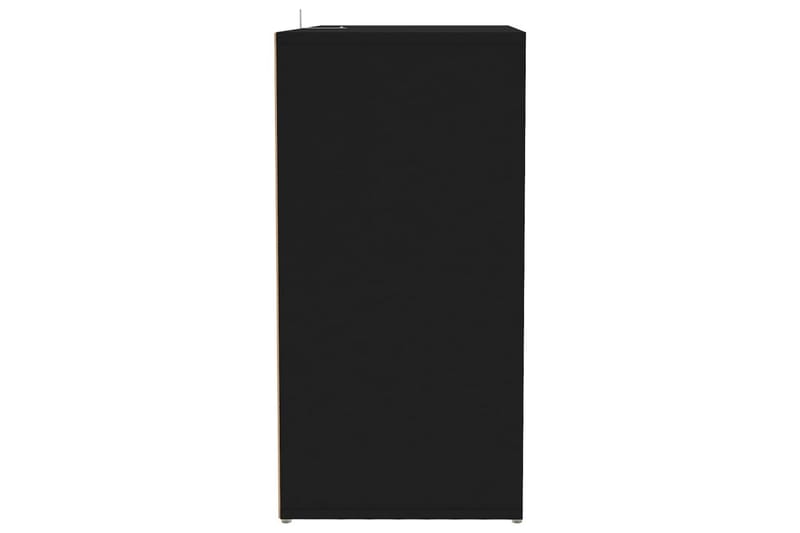 Skoskap svart 60x35x70 cm sponplate - Svart - Oppbevaring - Skooppbevaring
