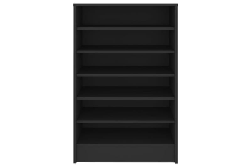 Skoskap svart 60x35x92 cm sponplate - Svart - Oppbevaring - Skooppbevaring - Skoskap